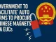 Government to ‘facilitate’ auto firms to procure Chinese magnets via EUCs